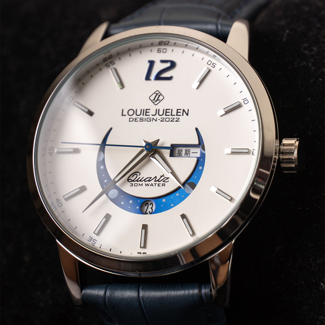 Orologio Elegante Luminøse Fase di Luna™