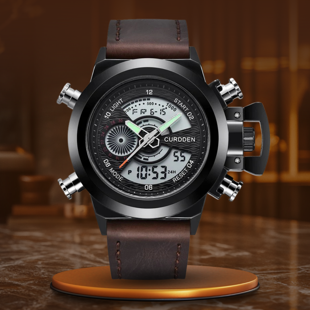 Orologio Chronograph di Moda a Doppio Tempo Ur™ Olsen & Olsen