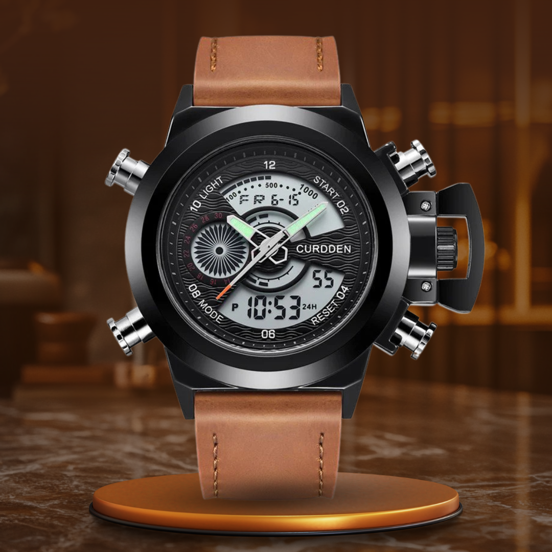 Orologio Chronograph di Moda a Doppio Tempo Ur™ Olsen & Olsen