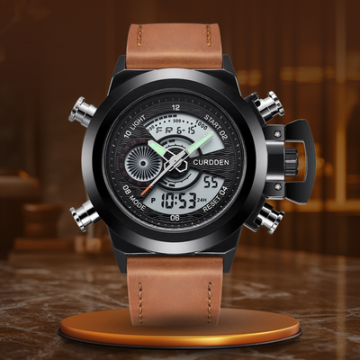 Orologio Chronograph di Moda a Doppio Tempo Ur™ Olsen & Olsen