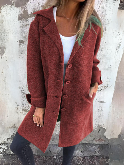 Bente - Cappotto lungo casual primaverile