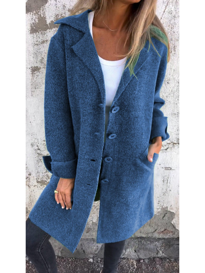 Bente - Cappotto lungo casual primaverile