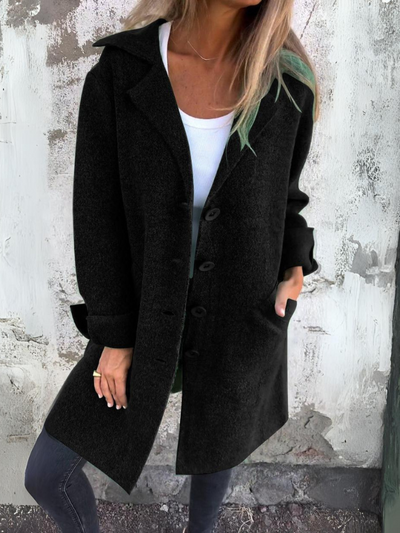Bente - Cappotto lungo casual primaverile