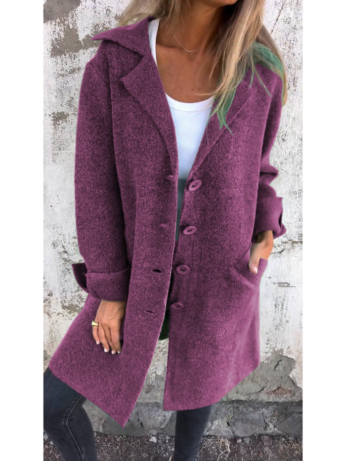 Bente - Cappotto lungo casual primaverile