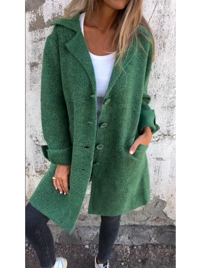 Bente - Cappotto lungo casual primaverile