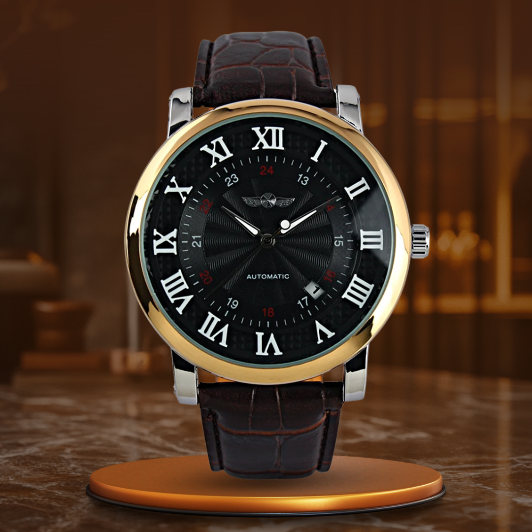 Orologio Automatico in Pelle di Lusso Completo™ - Olsen & Olsen