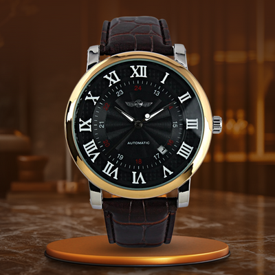 Orologio Automatico in Pelle di Lusso Completo™ - Olsen & Olsen