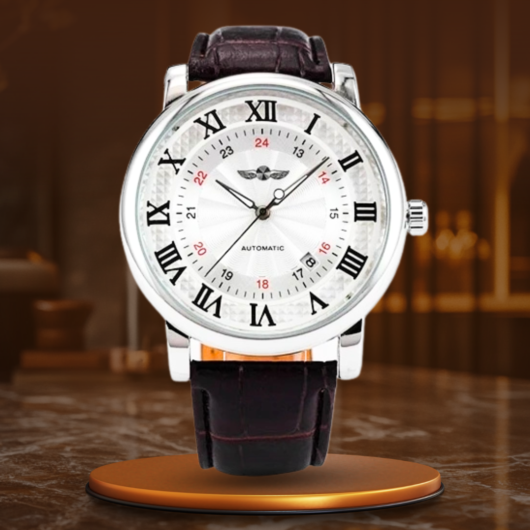Orologio Automatico in Pelle di Lusso Completo™ - Olsen & Olsen