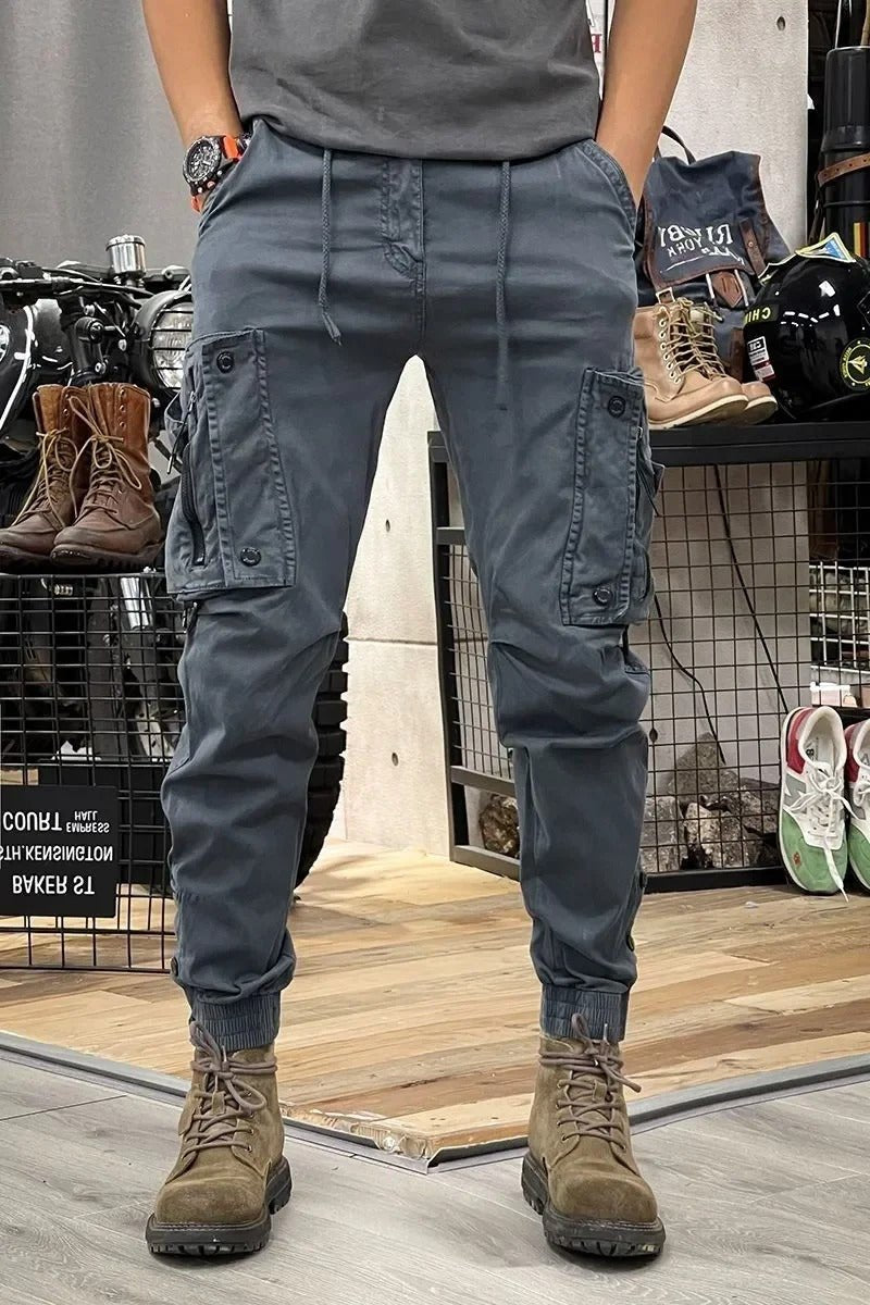 Marcelo | Pantaloni cargo elasticizzati