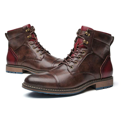 Aaron | Stivali oxford in pelle
