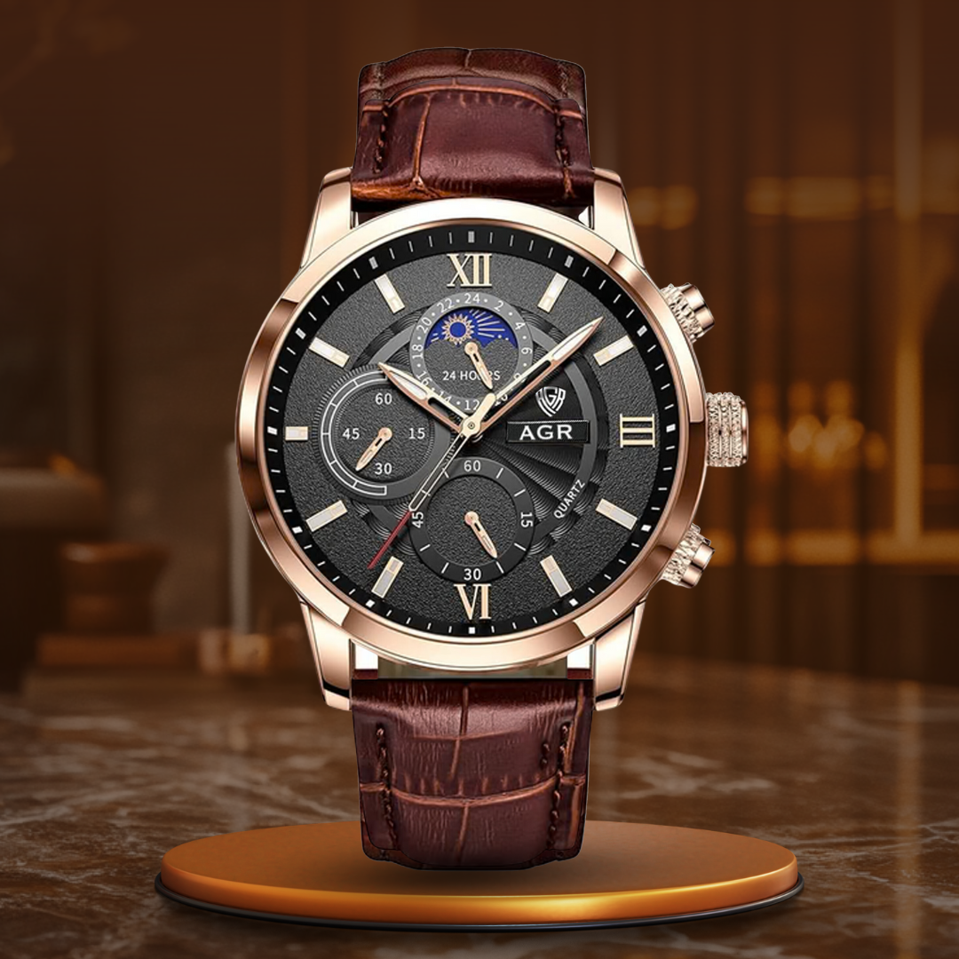 Orologio al Quarzo in Pelle Lusso™ - Olsen & Olsen