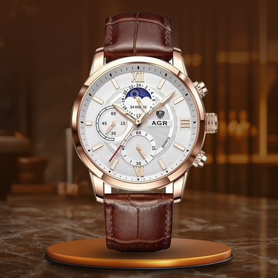 Orologio al Quarzo in Pelle Lusso™ - Olsen & Olsen