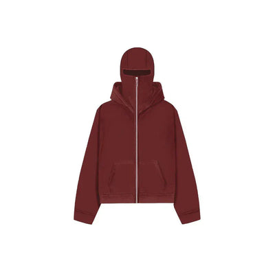 Balaclava - Felpa con cappuccio a zip intera