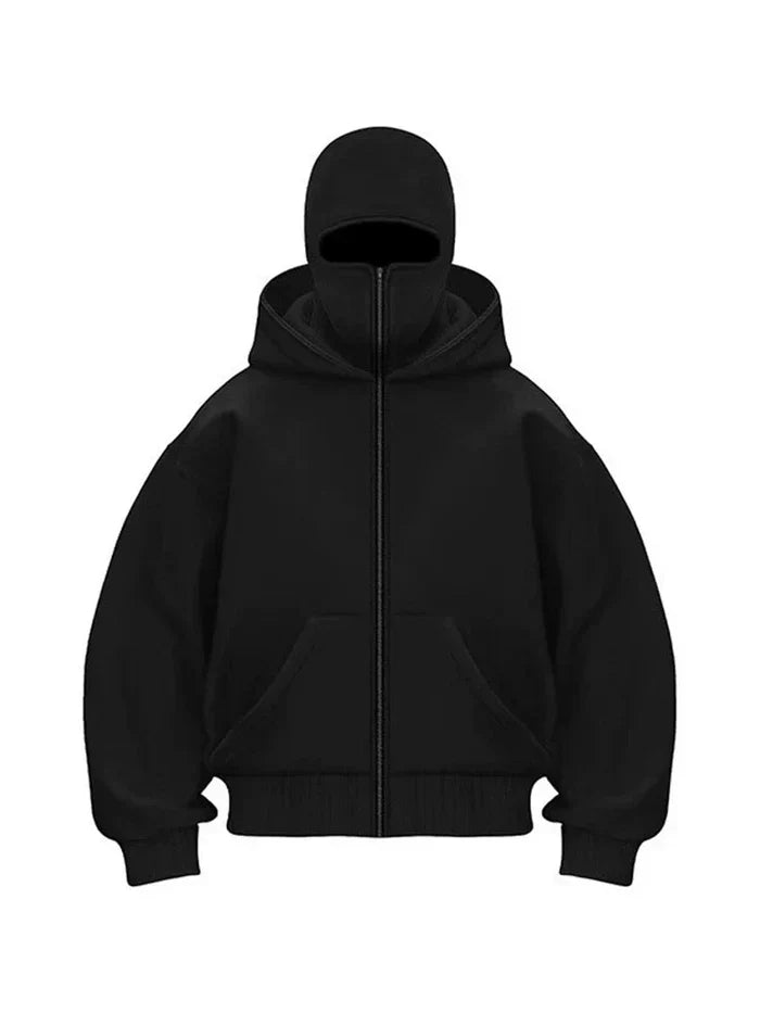 Balaclava - Felpa con cappuccio a zip intera