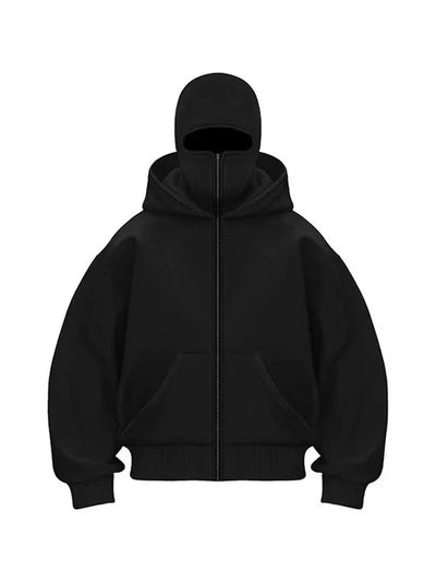 Balaclava - Felpa con cappuccio a zip intera