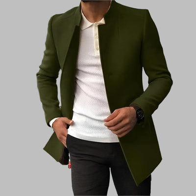 Bruno - Cappotto elegante in lana da uomo