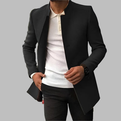 Bruno - Cappotto elegante in lana da uomo