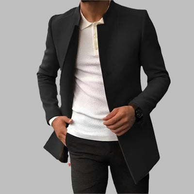 Bruno - Cappotto elegante in lana da uomo
