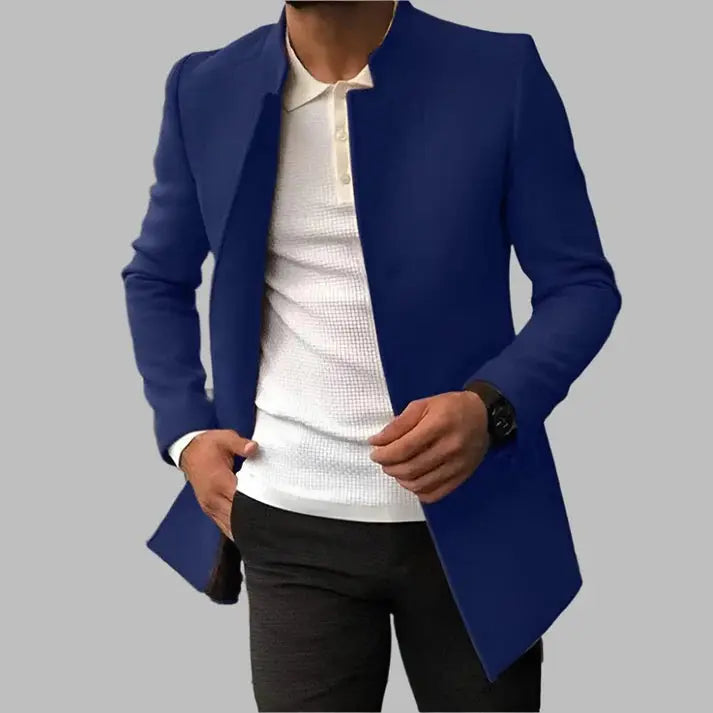 Bruno - Cappotto elegante in lana da uomo