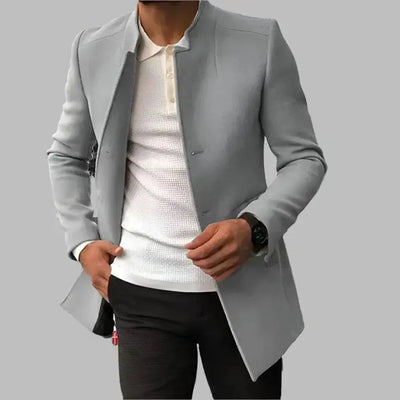Bruno - Cappotto elegante in lana da uomo