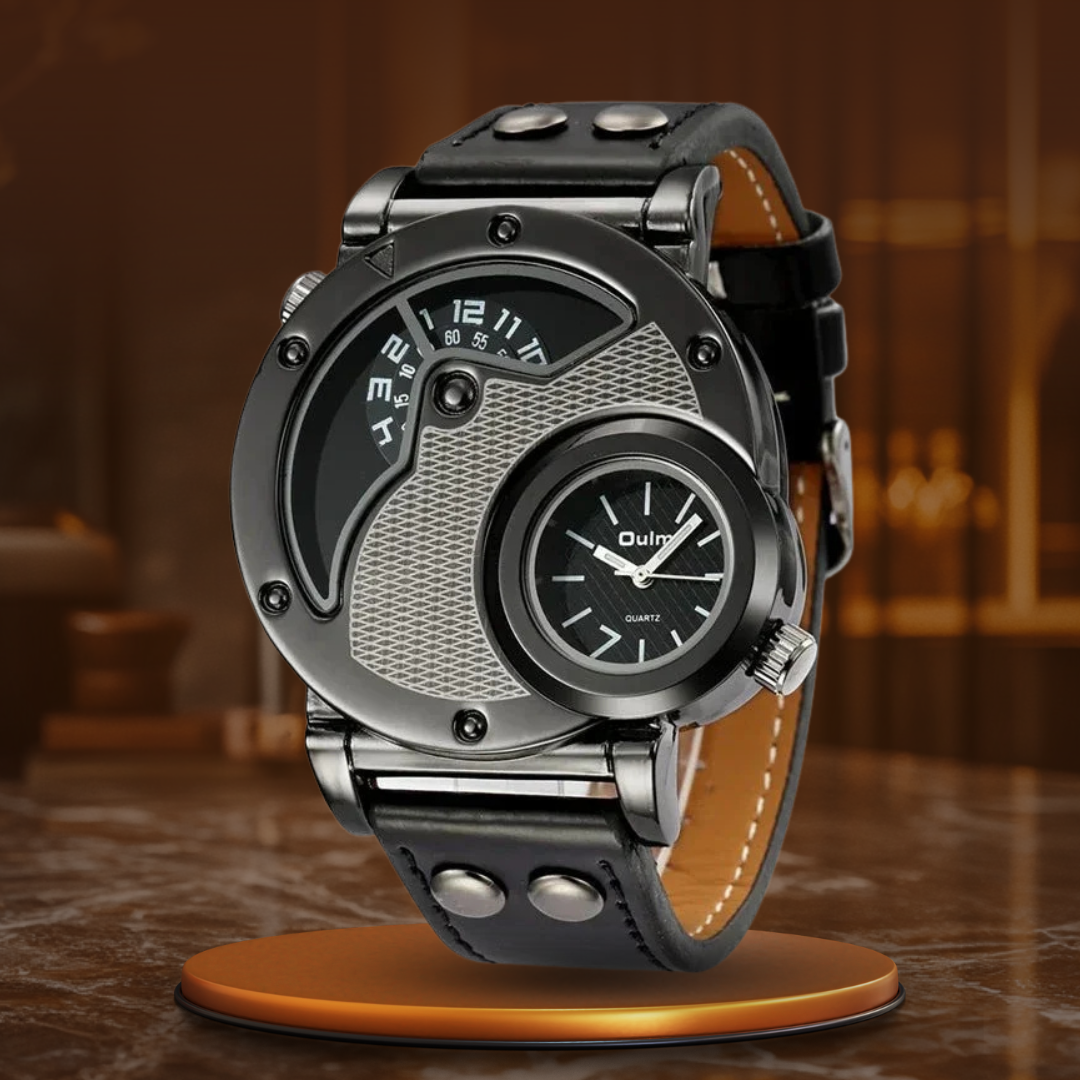 Orologio Quarzo Dual Time di Lusso™ Olsen & Olsen