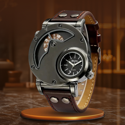Orologio Quarzo Dual Time di Lusso™ Olsen & Olsen