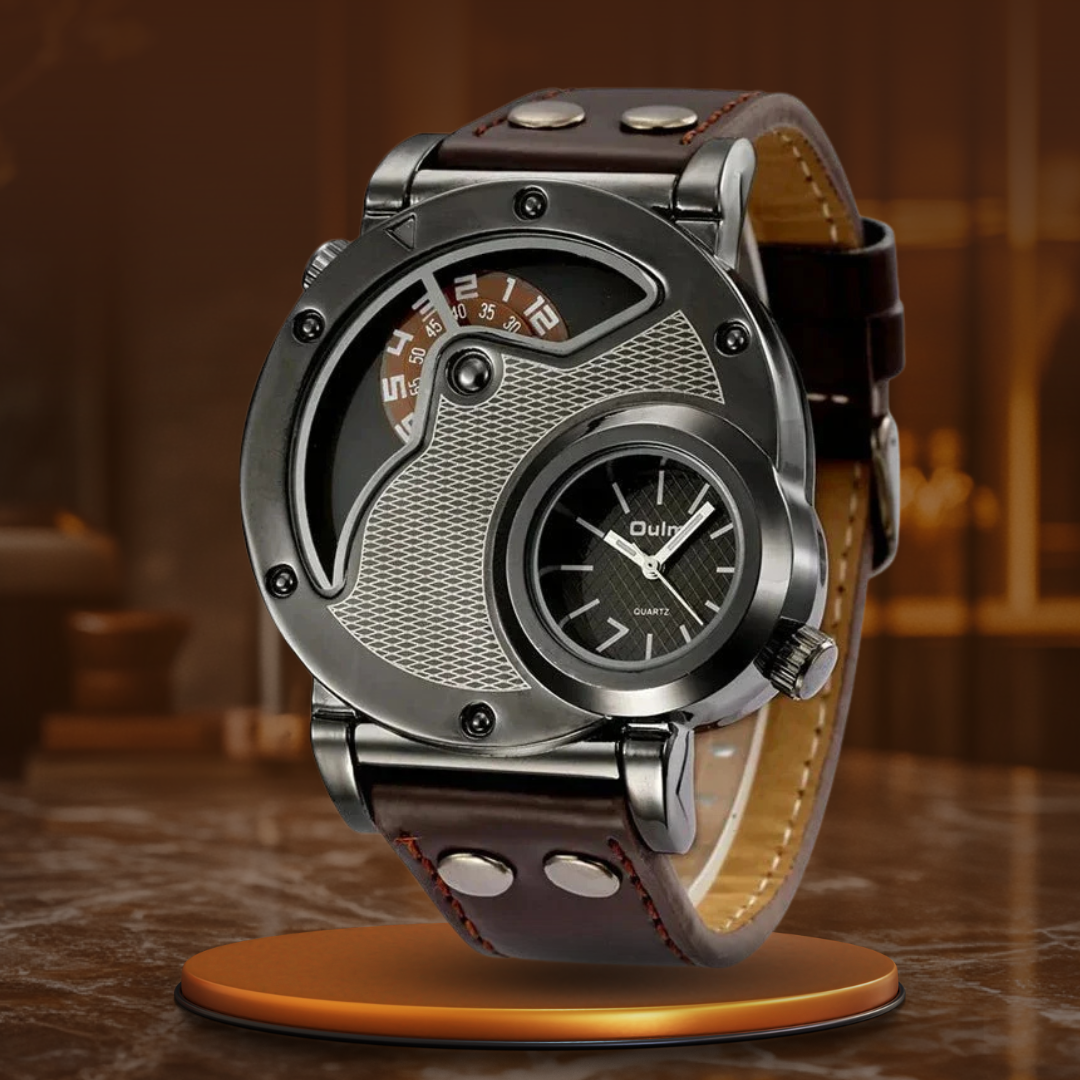 Orologio Quarzo Dual Time di Lusso™ Olsen & Olsen