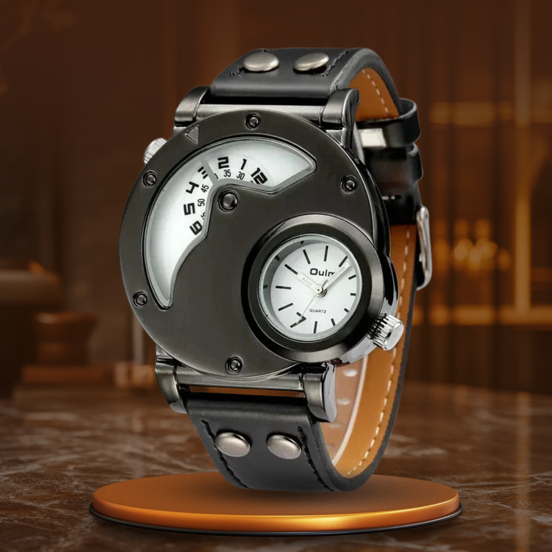 Orologio Quarzo Dual Time di Lusso™ Olsen & Olsen