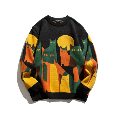 Sam - Maglione con gatto