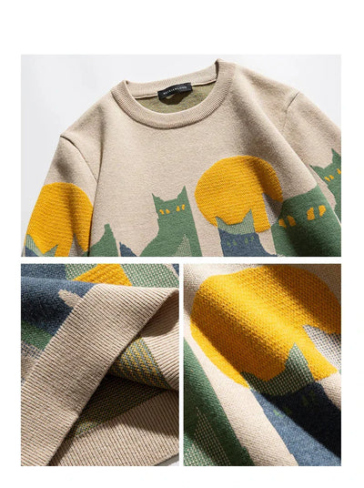 Sam - Maglione con gatto
