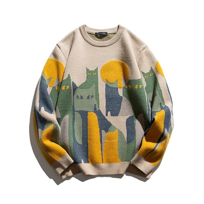 Sam - Maglione con gatto