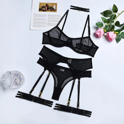 Iris™ | Set di lingerie 4 pezzi
