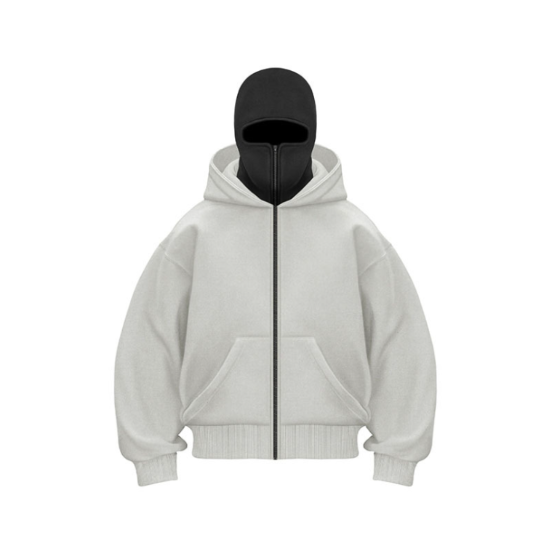 Balaclava - Felpa con cappuccio a zip intera