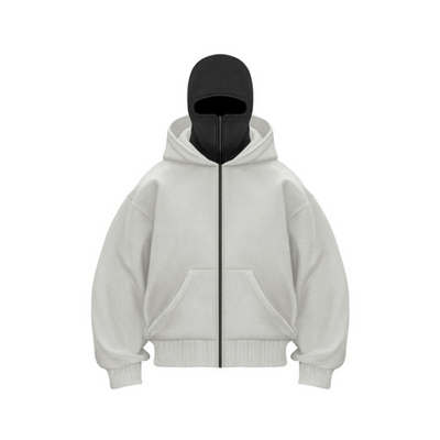 Balaclava - Felpa con cappuccio a zip intera