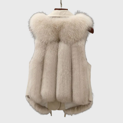 Lina - Elegante gilet in pelle