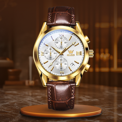 Orologio Cronografo Luminoso Quartz™ - Olsen & Olsen