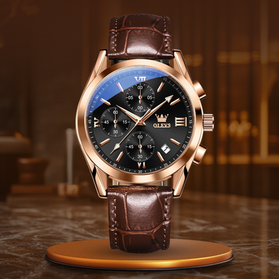 Orologio Cronografo Luminoso Quartz™ - Olsen & Olsen