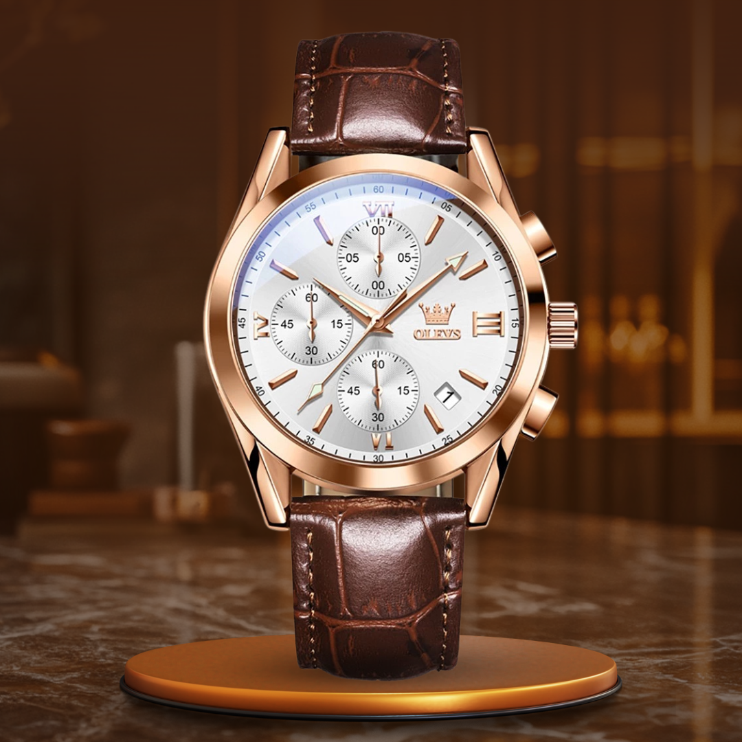 Orologio Cronografo Luminoso Quartz™ - Olsen & Olsen