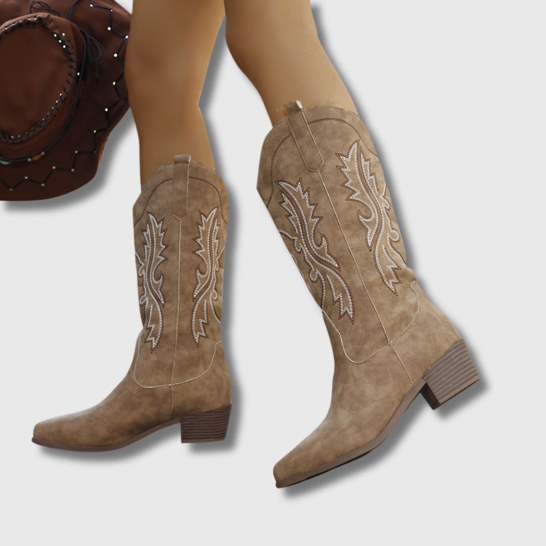 Bridgetta | Stivali Cowboy alla Caviglia
