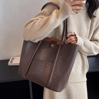 Betina™ - Borsa a tracolla in pelle di coccodrillo