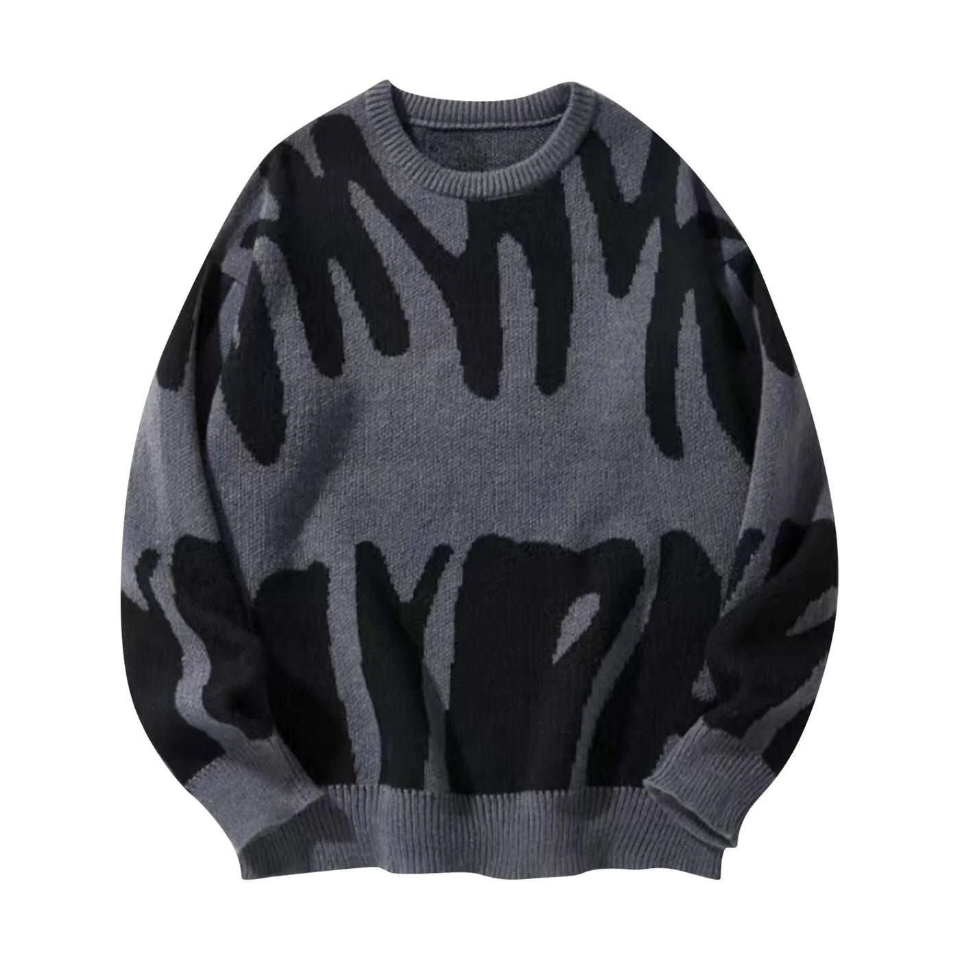 Verre Blanc™ | Maglione casual da uomo a contrasto