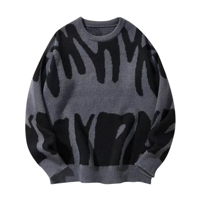 Verre Blanc™ | Maglione casual da uomo a contrasto