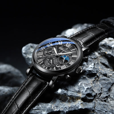 Orologio al Quarzo con Cinturino in Pelle di Lusso™ - Olsen & Olsen