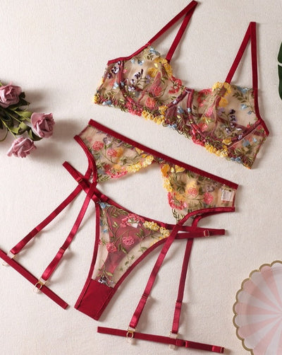 Claire™ | Set di lingerie 3 pezzi