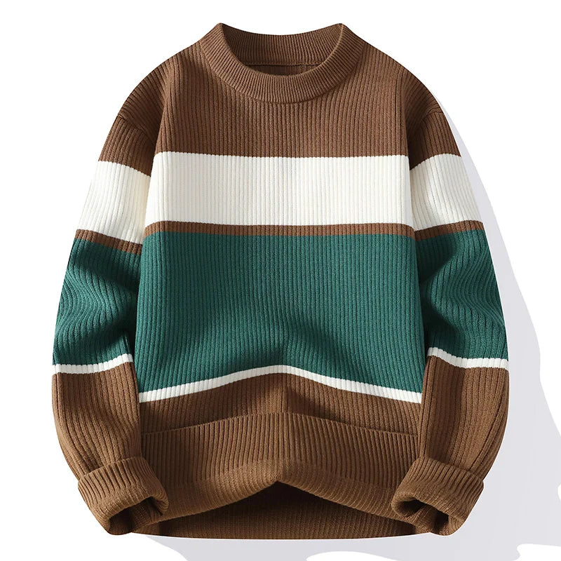 Verre Blanc™ | Maglione da uomo in maglia spessa e casual
