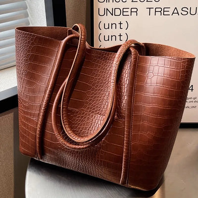 Betina™ - Borsa a tracolla in pelle di coccodrillo