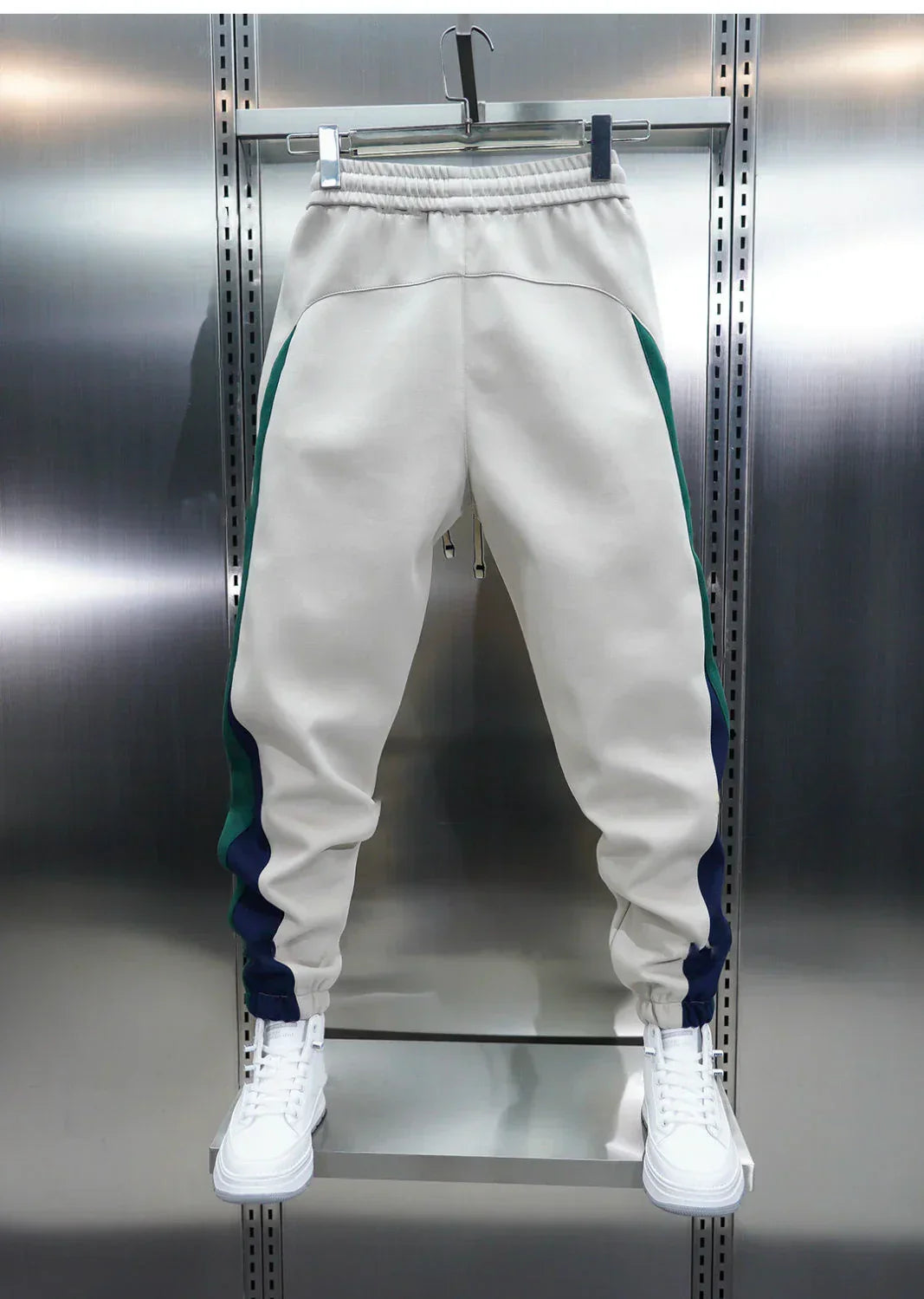 Laurent™ | Pantaloni a Tensione con Strisce Contrapposte