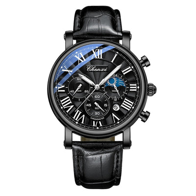 Orologio al Quarzo con Cinturino in Pelle di Lusso™ - Olsen & Olsen