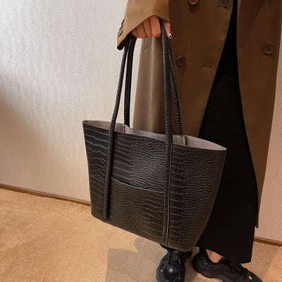 Betina™ - Borsa a tracolla in pelle di coccodrillo