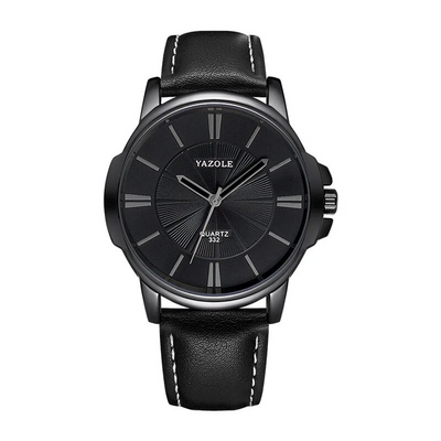 Orologio in Pelle di Vetro Blu Lussuoso™ - Olsen & Olsen